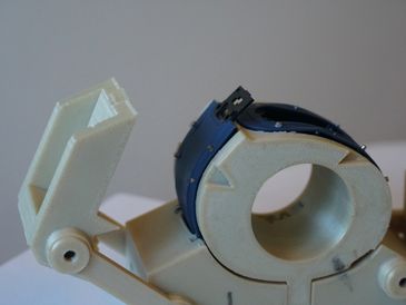Medical device in fixture