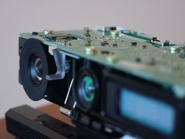 Kinect depth sensor